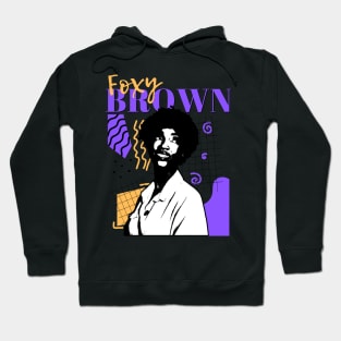 Foxy brown retro style Hoodie